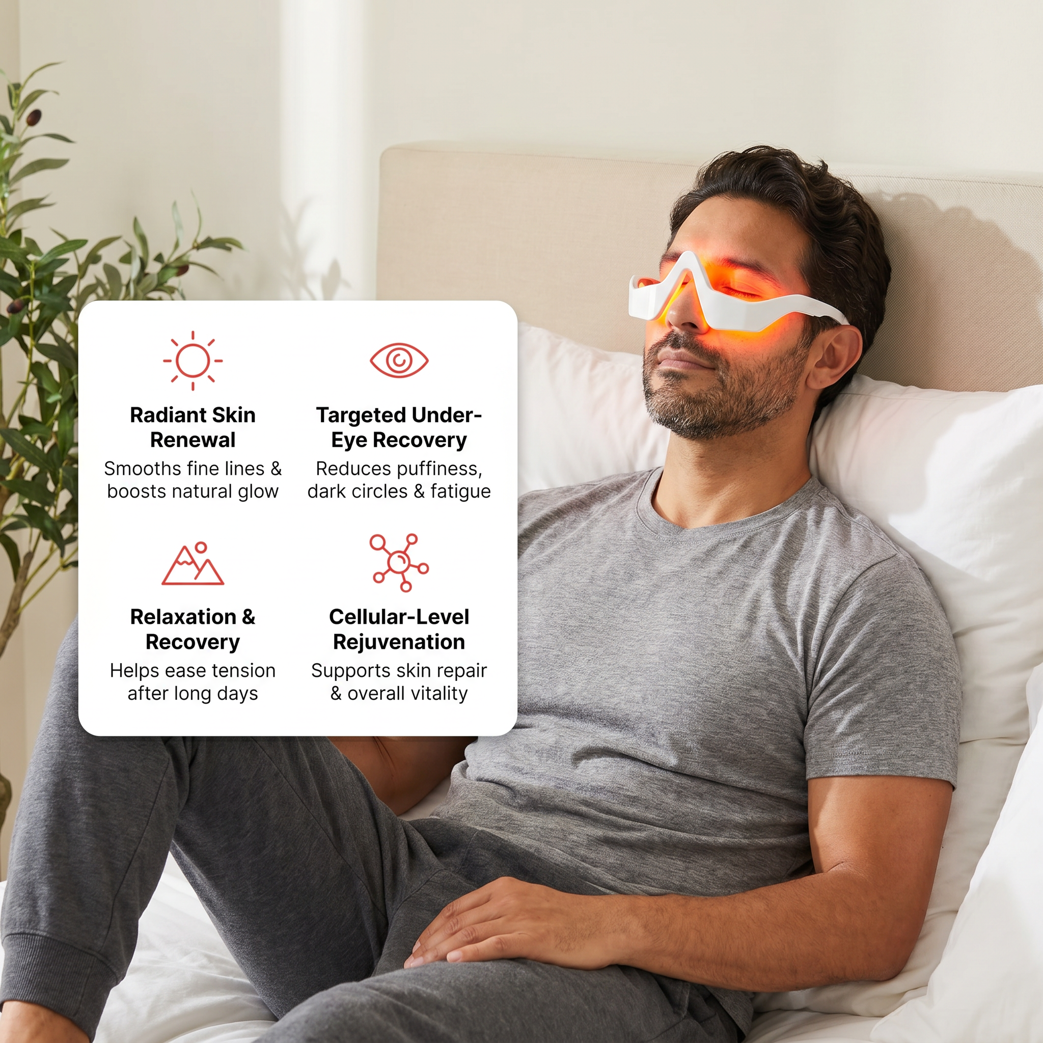 Luméa Red Light Under Eye Therapy