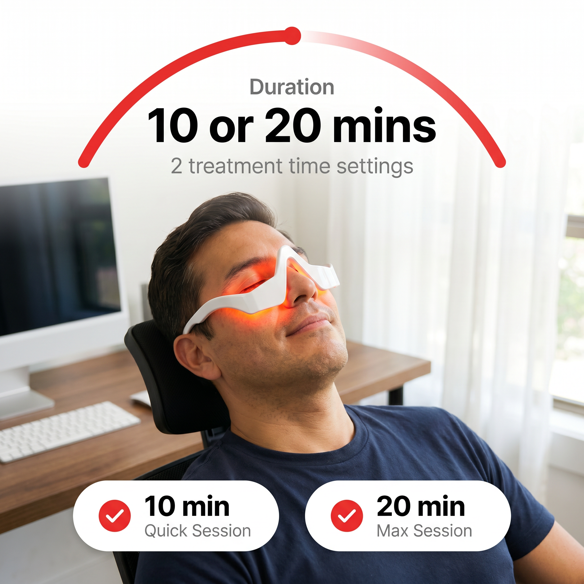 Luméa Red Light Under Eye Therapy